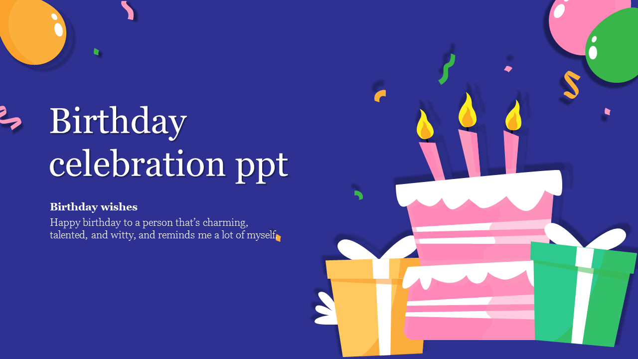 how to make powerpoint birthday presentation